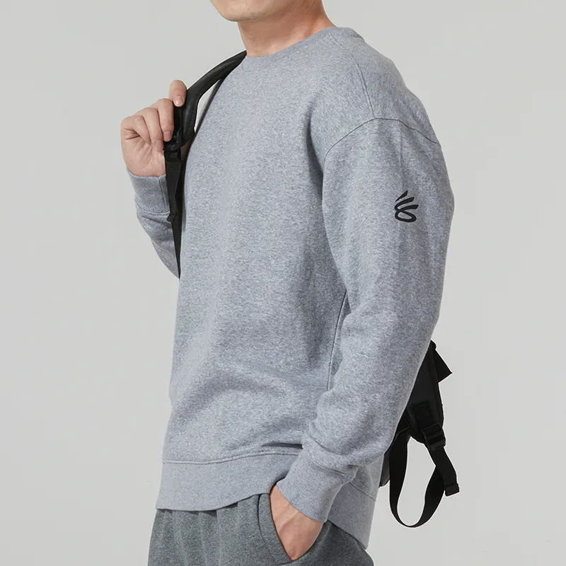 Under Armour Curry Splash Sweatshirt Men's Gray-4