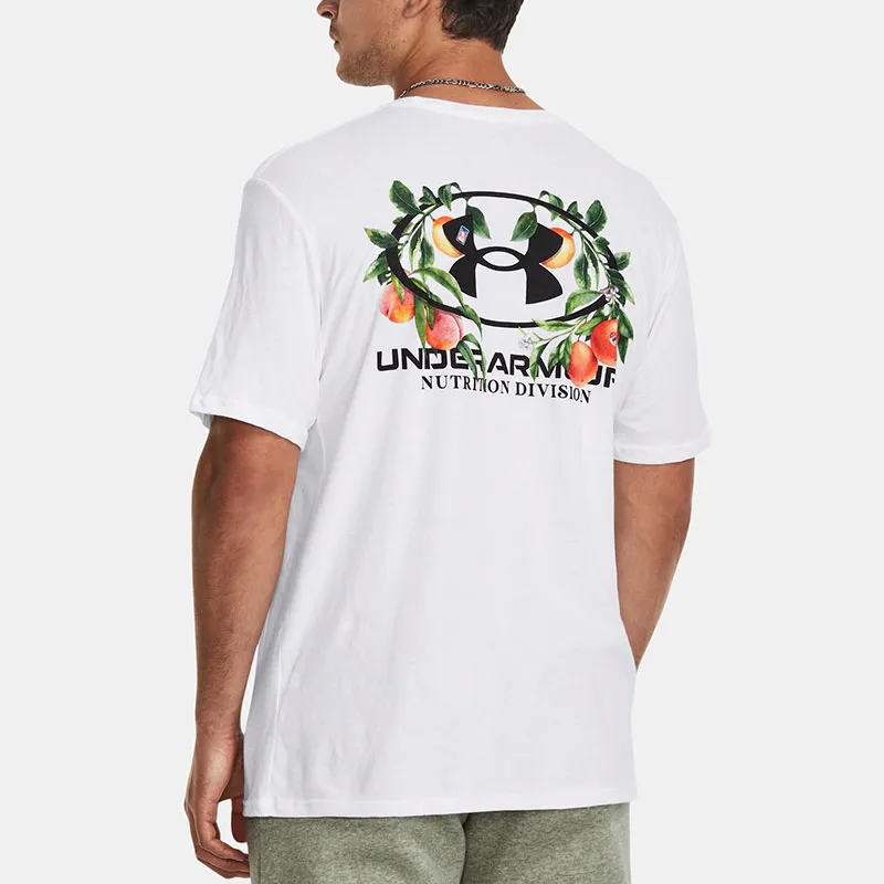 Under Armour Nutrition Division T-Shirts Men White-3