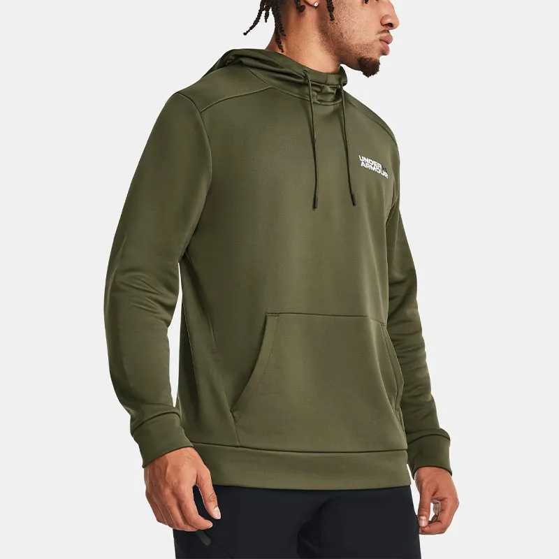 Under Armour Fleece Sweatshirts Men Green-4