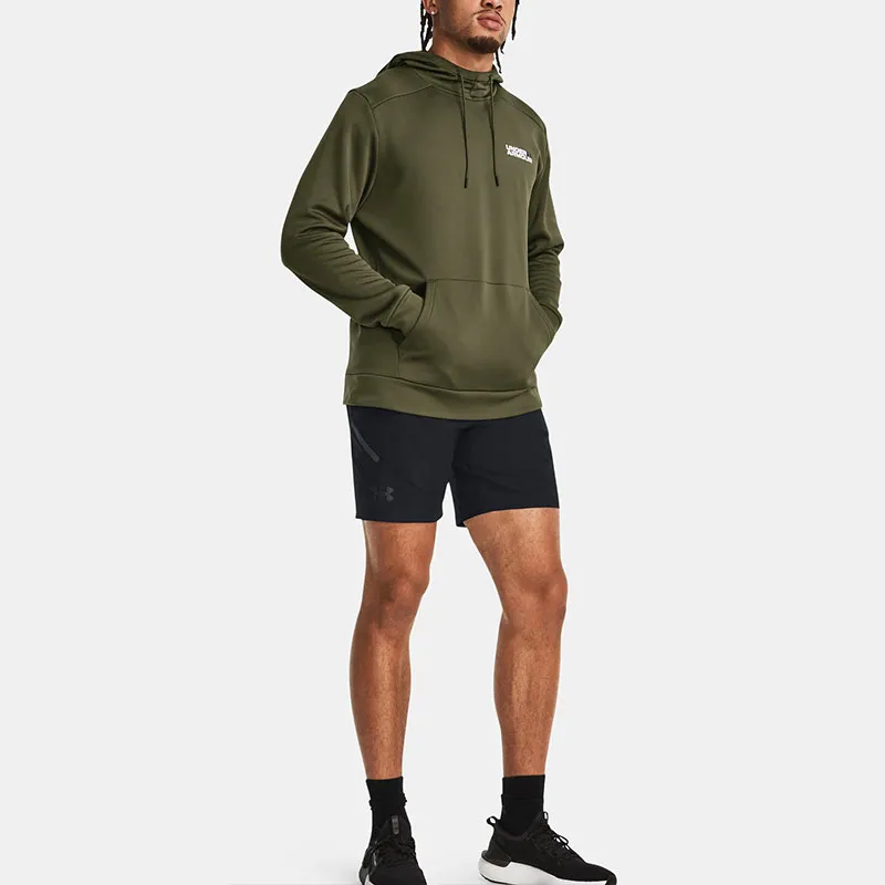 Under Armour Fleece Sweatshirts Men Green-2
