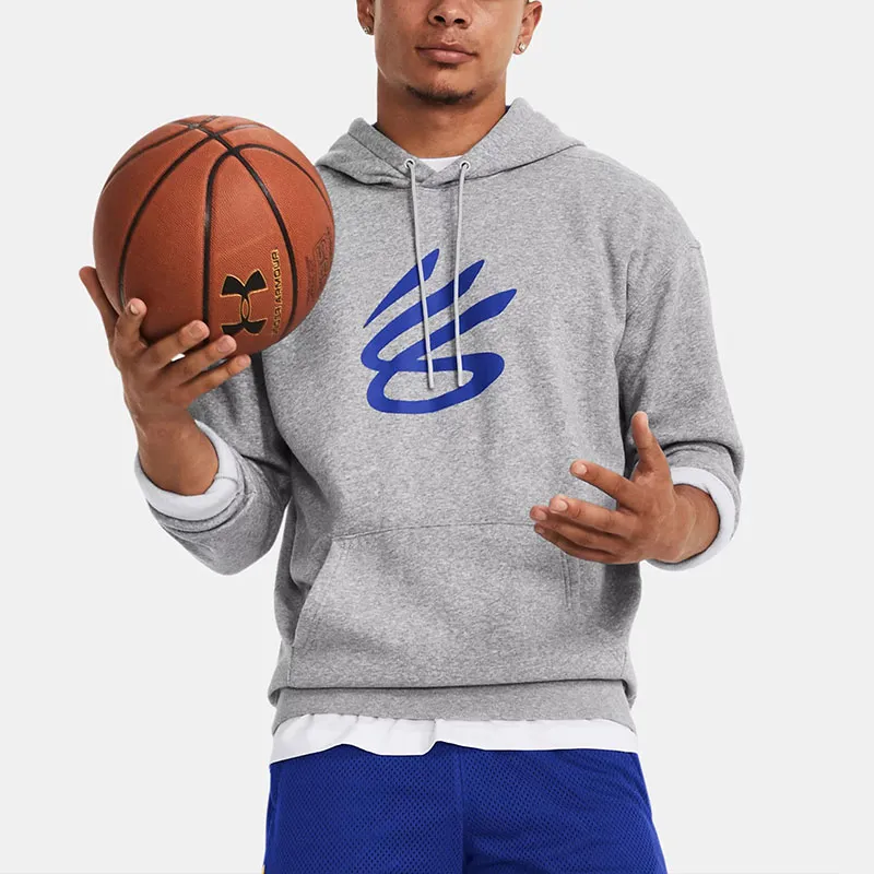 Under Armour Sweatshirts Men Gray-2