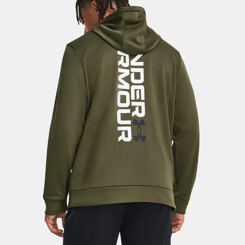 Under Armour Fleece Sweatshirts Men Green-3