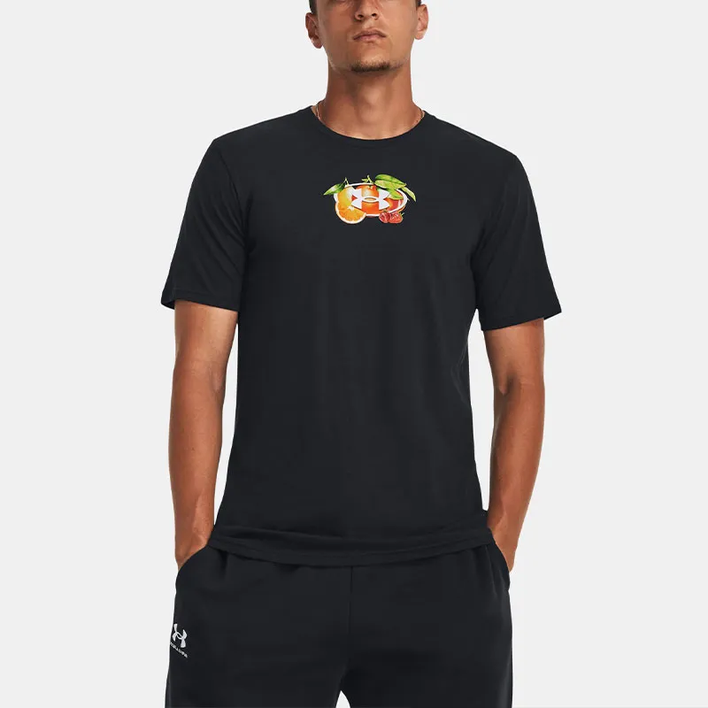Under Armour Nutrition Division T-Shirts Men Black-3