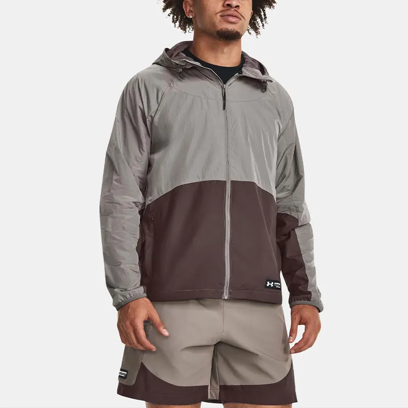 Under Armour Rush Jackets Men Taupe-2