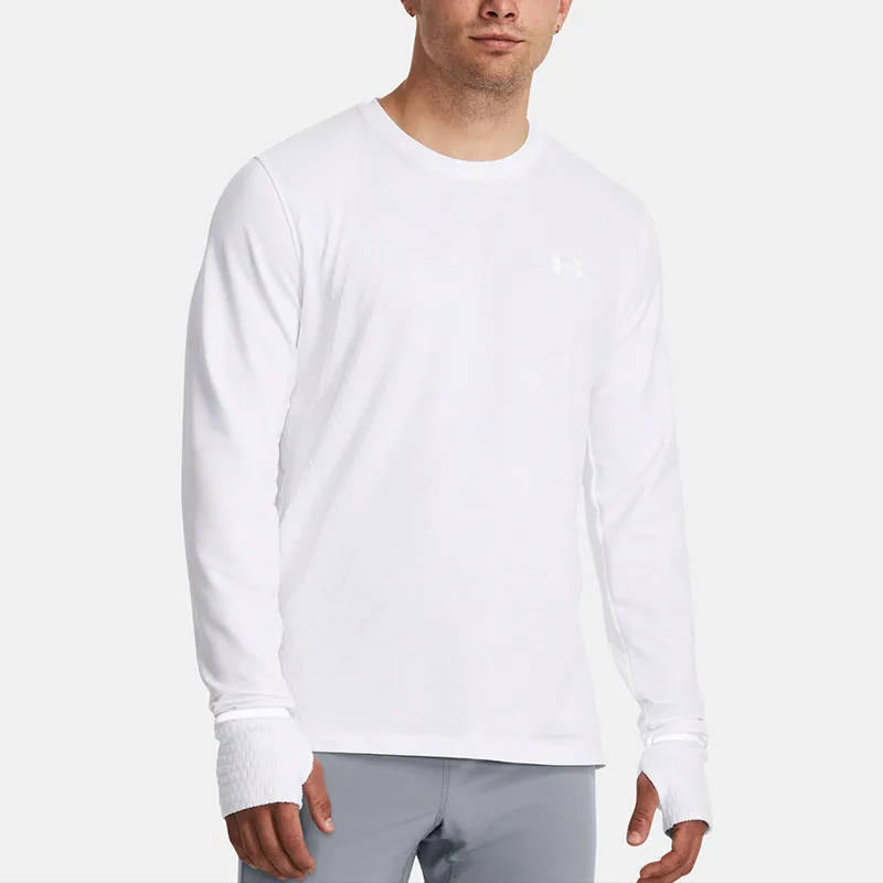 Under Armour Qualifier T Shirts Men White-2