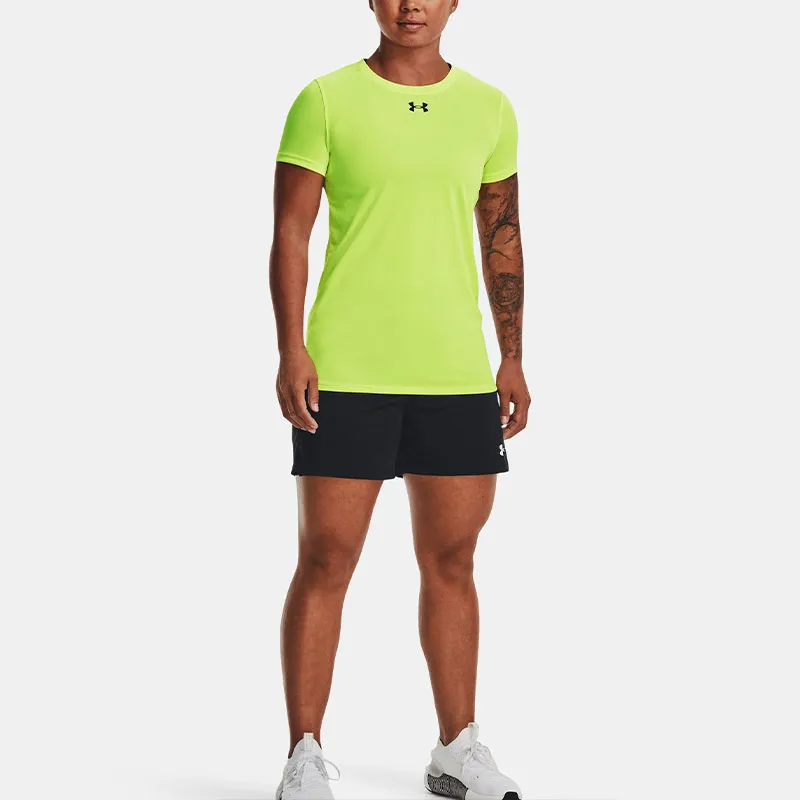 Under Armour Tech T-Shirts Women's Neon Green-3