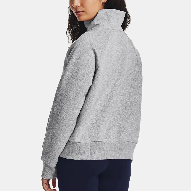 Under Armour Rival Fleece Sweatshirts Women's Gray-3