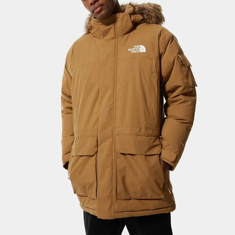 THE NORTH FACE McMurdo Jacket Men's Yellow Brown-1
