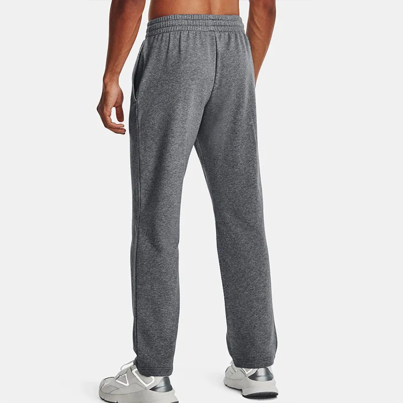 Under Armour Rival Fleece Casual Pants Men Gray-4