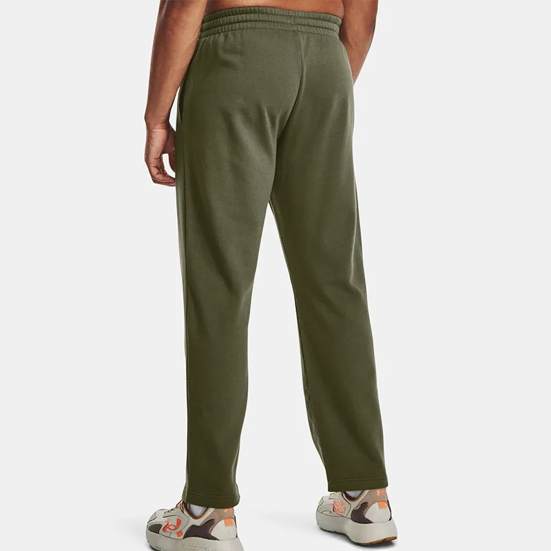 Under Armour Rival Fleece Casual Pants Men Green-3