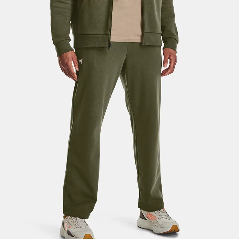 Under Armour Rival Fleece Casual Pants Men Green-4