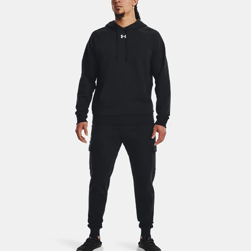 Under Armour Rival Fleece Knitted Sweatpants Men Black-2