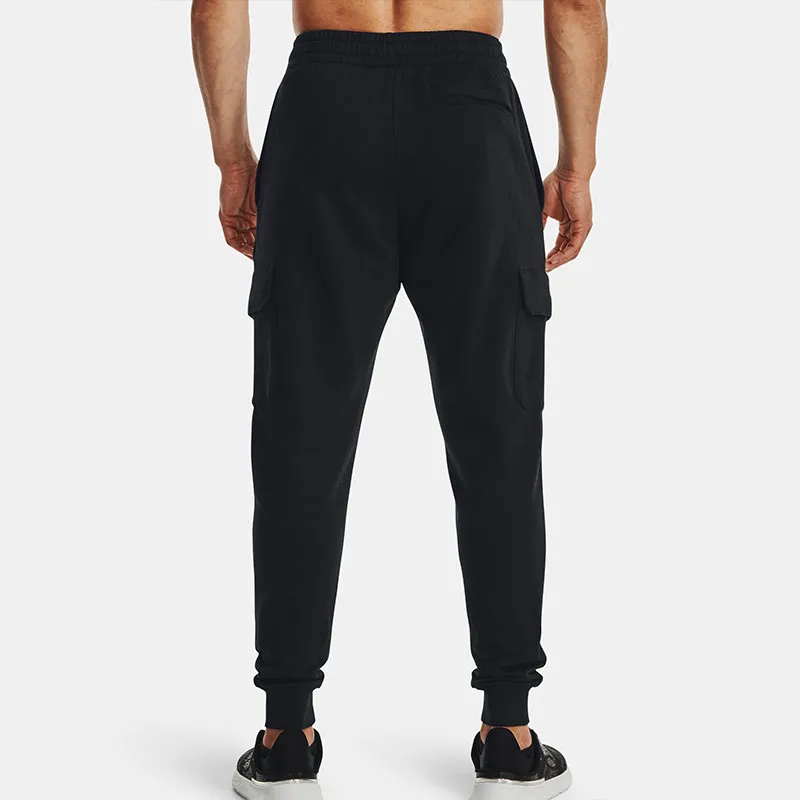 Under Armour Rival Fleece Knitted Sweatpants Men Black-4