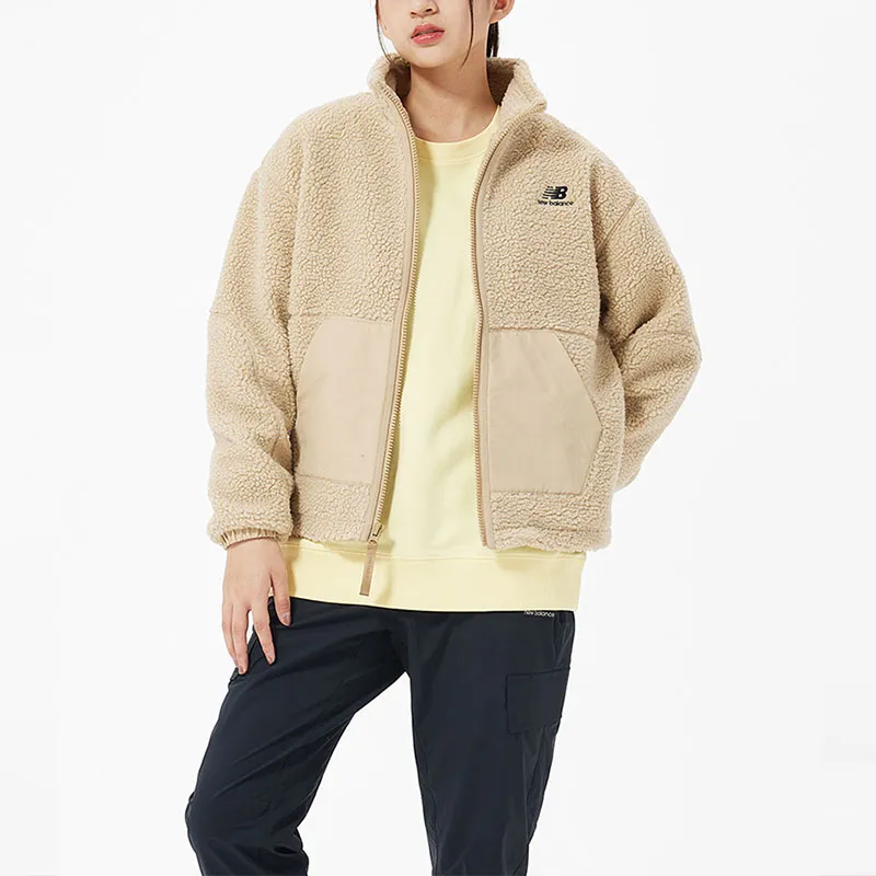 New Balance Velvet feel Coat Women's Khaki-1