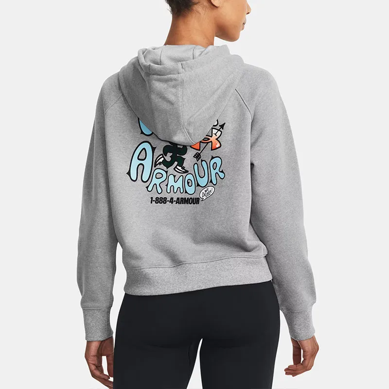 Under Armour Sweatshirts Women's Gray-3