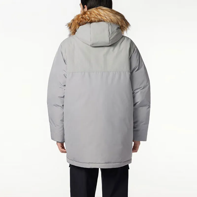 New Balance Down Jacket Unisex Gray-3