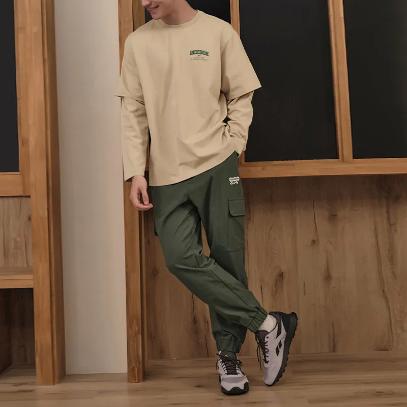 Reebok Cargo Pants Unisex Green-1