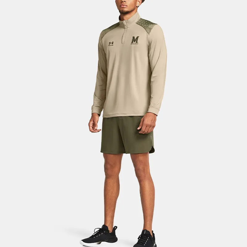 Under Armour University Of Maryland College Park T-Shirt Men's Khaki-4