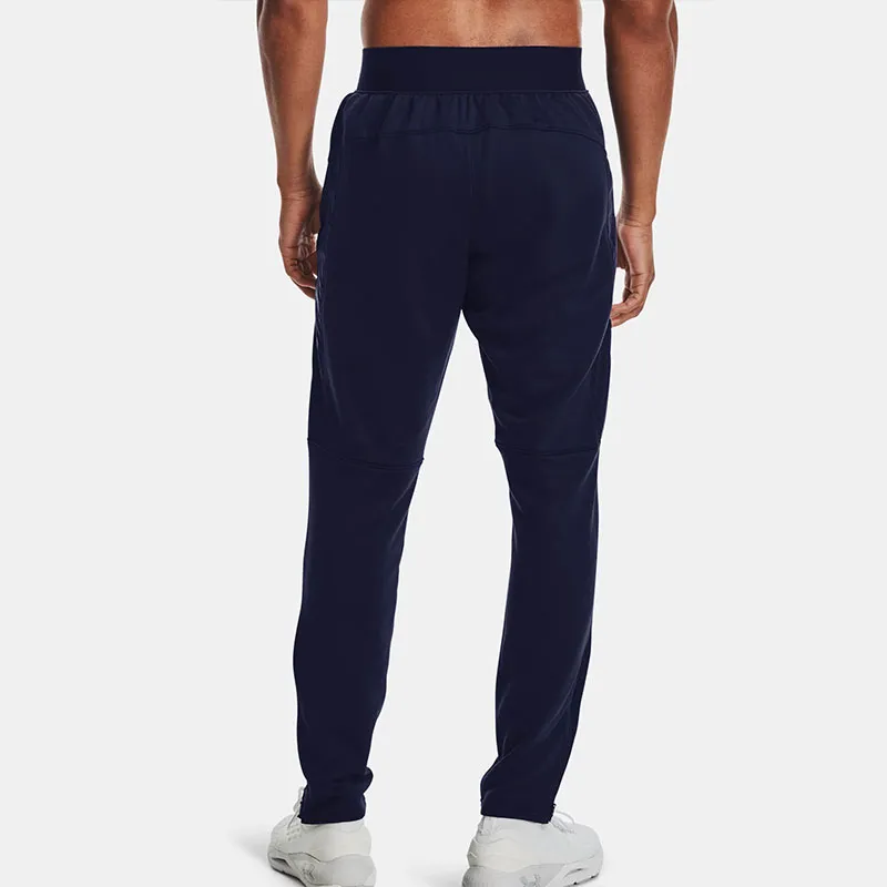 Under Armour Command Command Warm-Up Pants Knitted Sports Pants Men's Marine Blue-2
