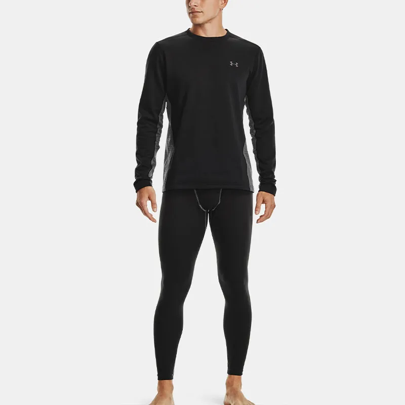 Under Armour Base Leggings Athletic Trousers Men's Black-4