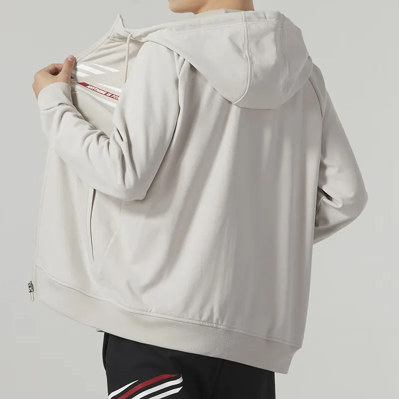 LiNing Badminton Series Jacket Unisex Gray-3