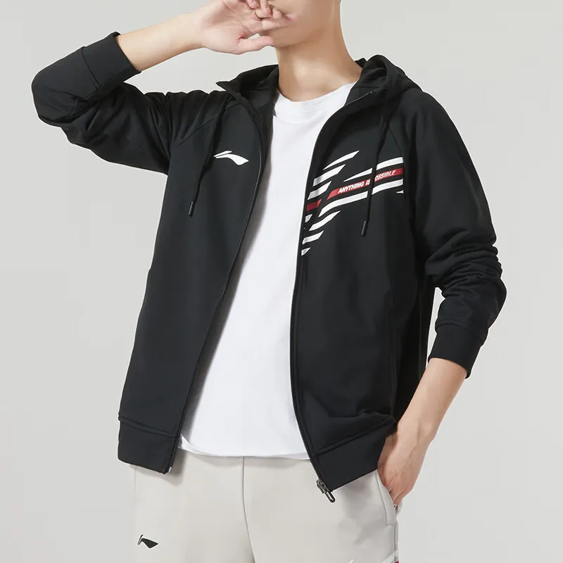 LiNing Badminton Series Jacket Unisex Black-3