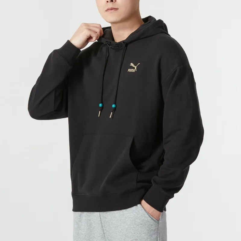 PUMA CNY Year Of The Dragon Series Sweatshirt Unisex Black-3