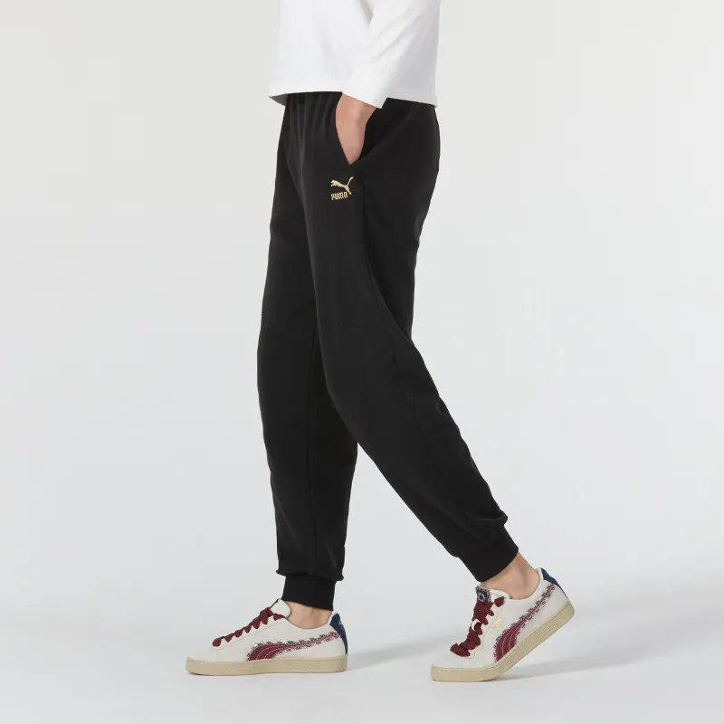 PUMA Knitted Sports Pants Unisex Black-5