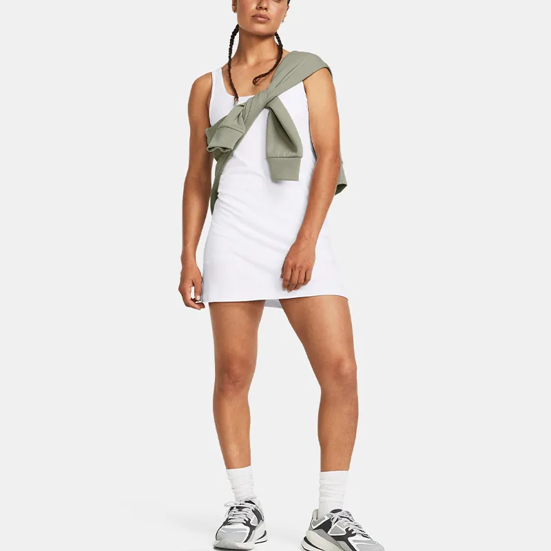 Under Armour Sleeveless Dress Women's White-3