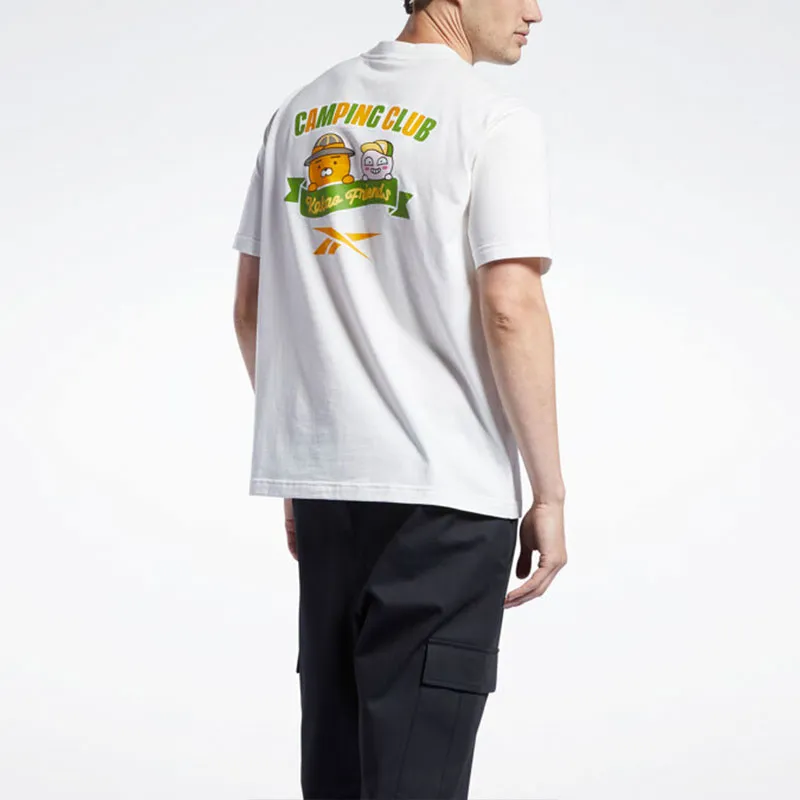 Reebok x KAKAO FRIENDS T-Shirt Unisex Pink White-3
