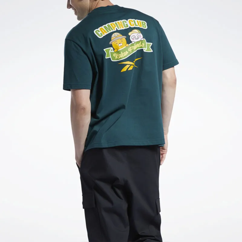 Reebok x KAKAO FRIENDS T-Shirt Unisex Forest Green-3