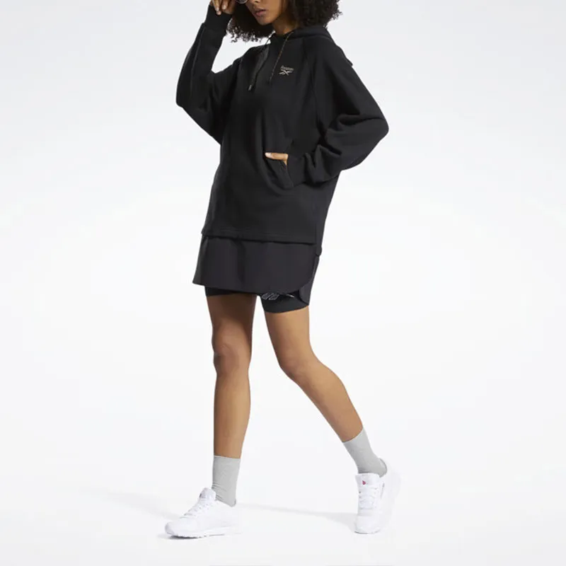 Reebok HOODIE Sweatshirt Women's Black-1