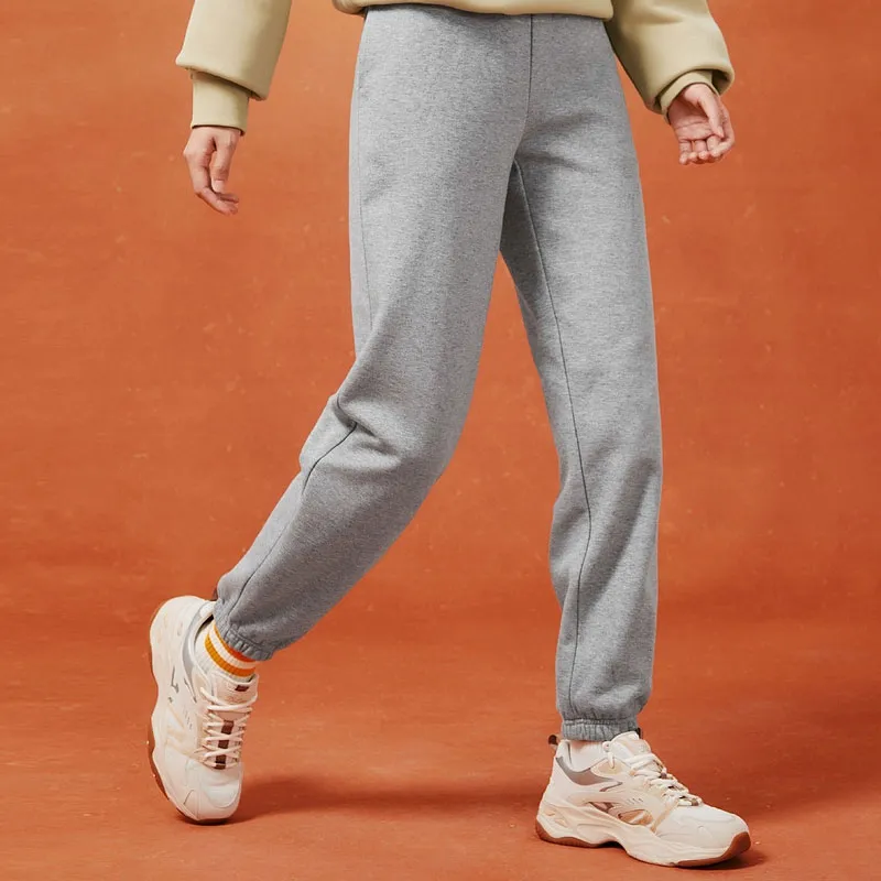 Skechers Colorful Knitted Sweatpants Women's Medium Heather Gray-1