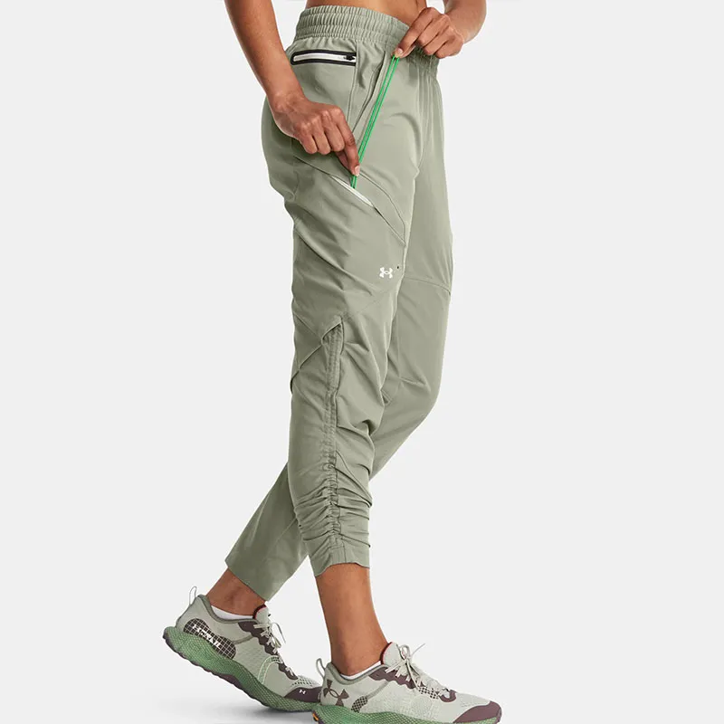 Under Armour Anywhere Knitted Sweatpants Women's Green-5