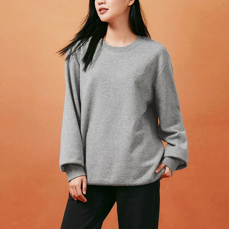 Skechers Colorful Sweatshirt Unisex Medium Heather Gray-2