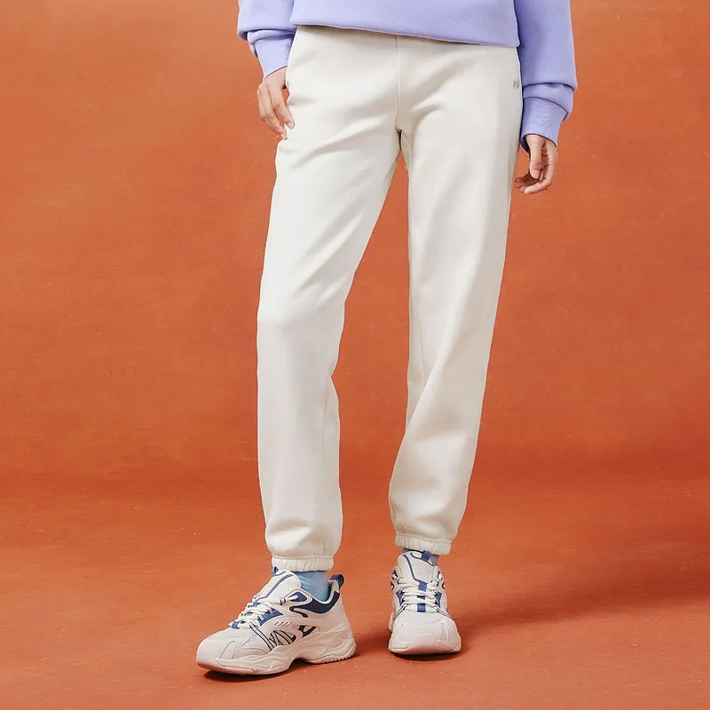 Skechers Colorful Knitted Sweatpants Women's Marshmallow White-1