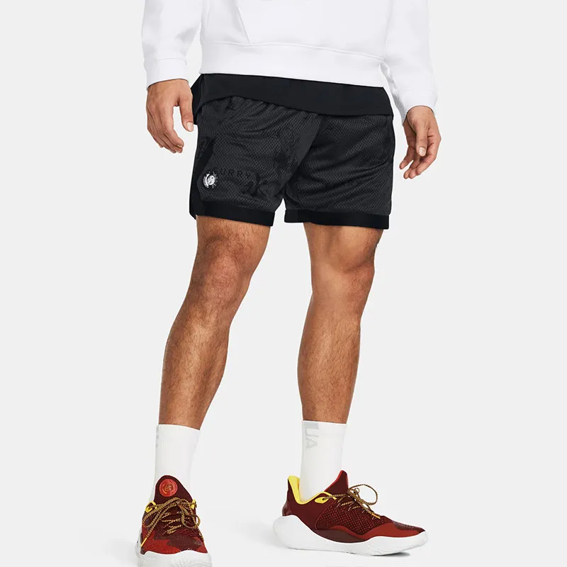 Under Armour x Bruce Lee Sports Shorts Men's Black-3