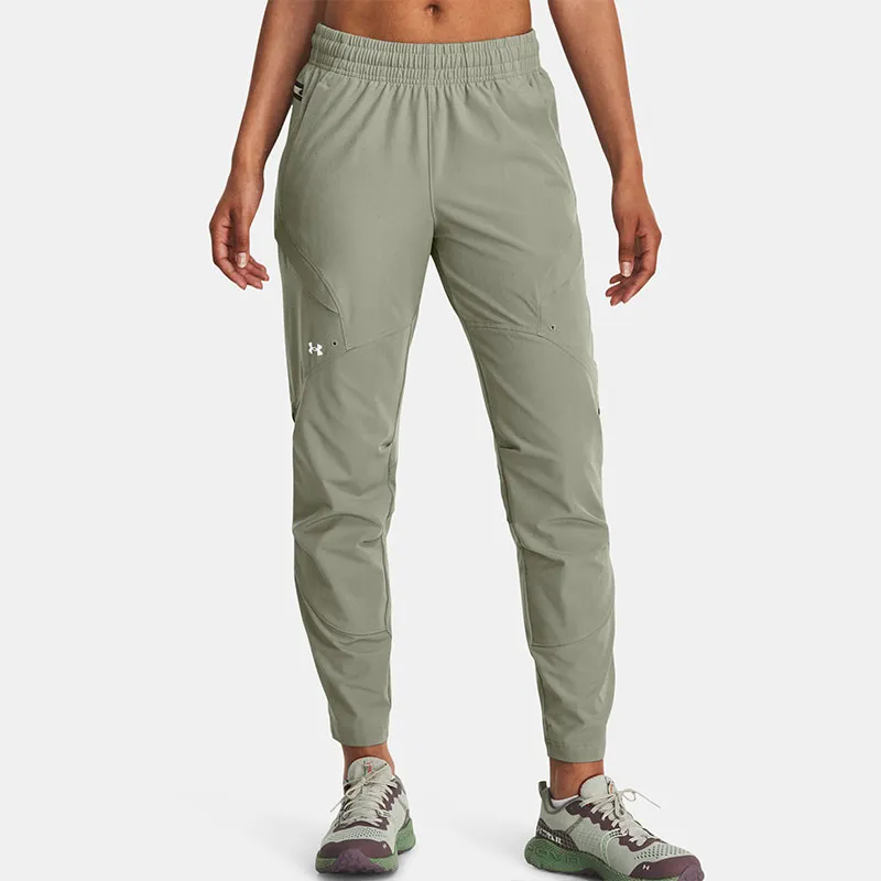 Under Armour Anywhere Knitted Sweatpants Women's Green-3