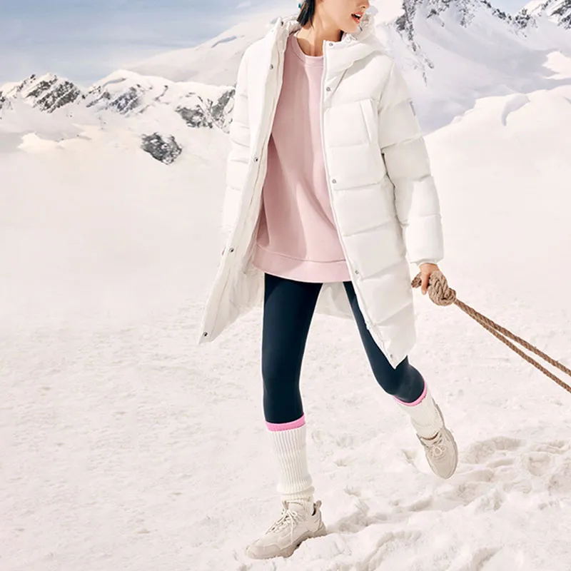 Anta Down Jacket Women's Papyrus White-2