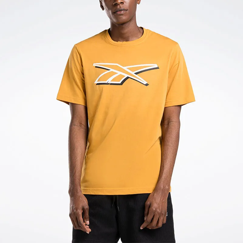 Reebok Vector Pack T-Shirt Men's Yellow-2