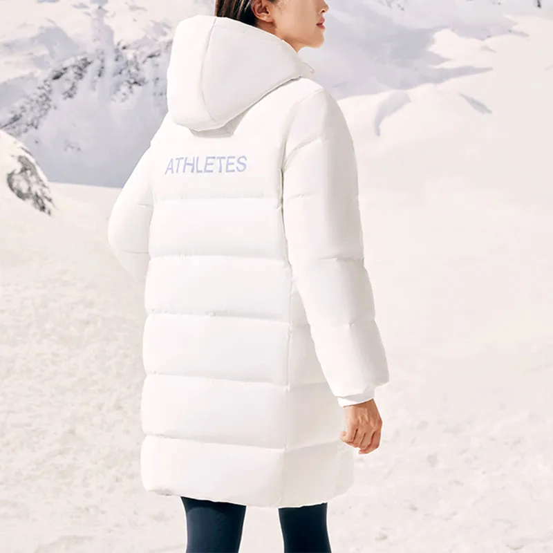 Anta Down Jacket Women's Papyrus White-3