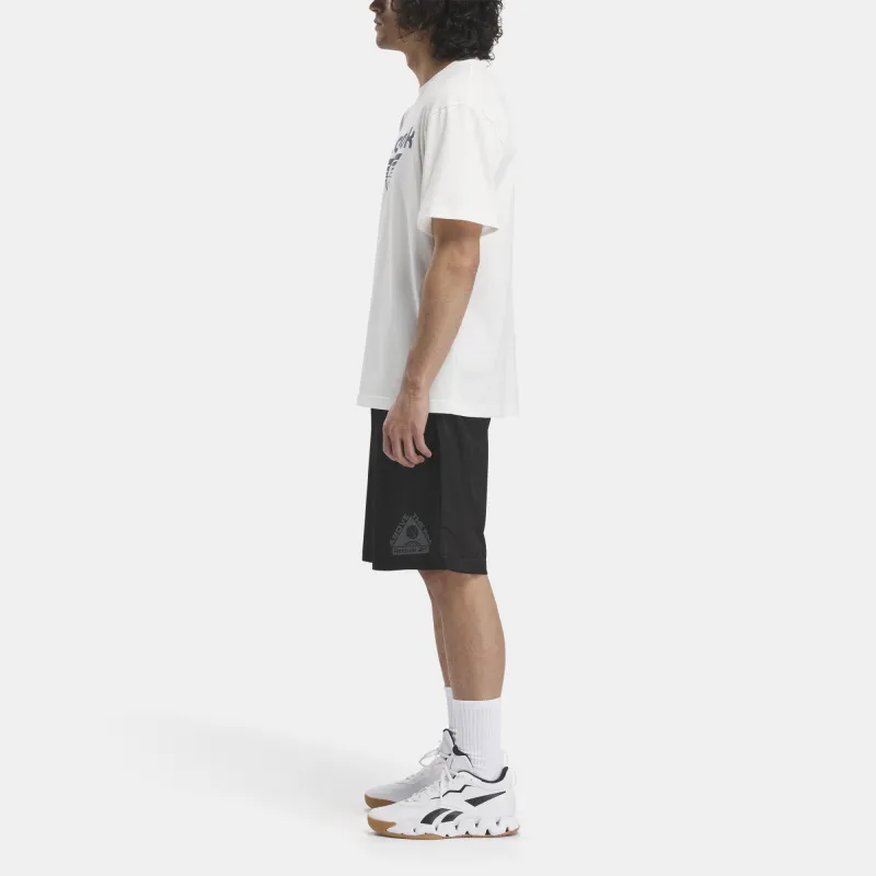 Reebok BB BRAND GRAPHIC T-Shirt Men's Ecru-4