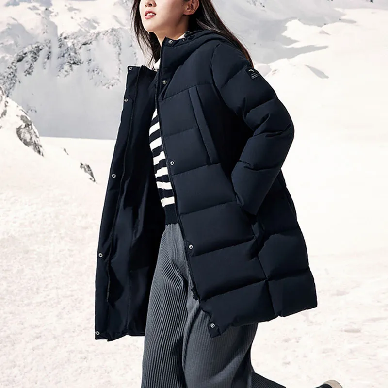 Anta Down Jacket Women's Basic Black-3