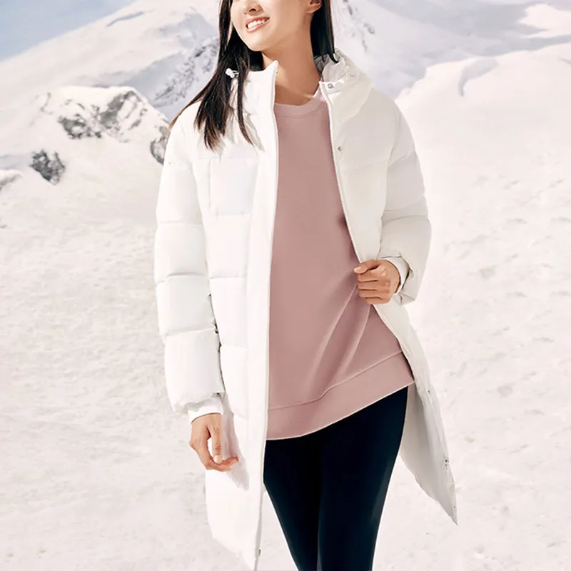 Anta Down Jacket Women's Papyrus White-5
