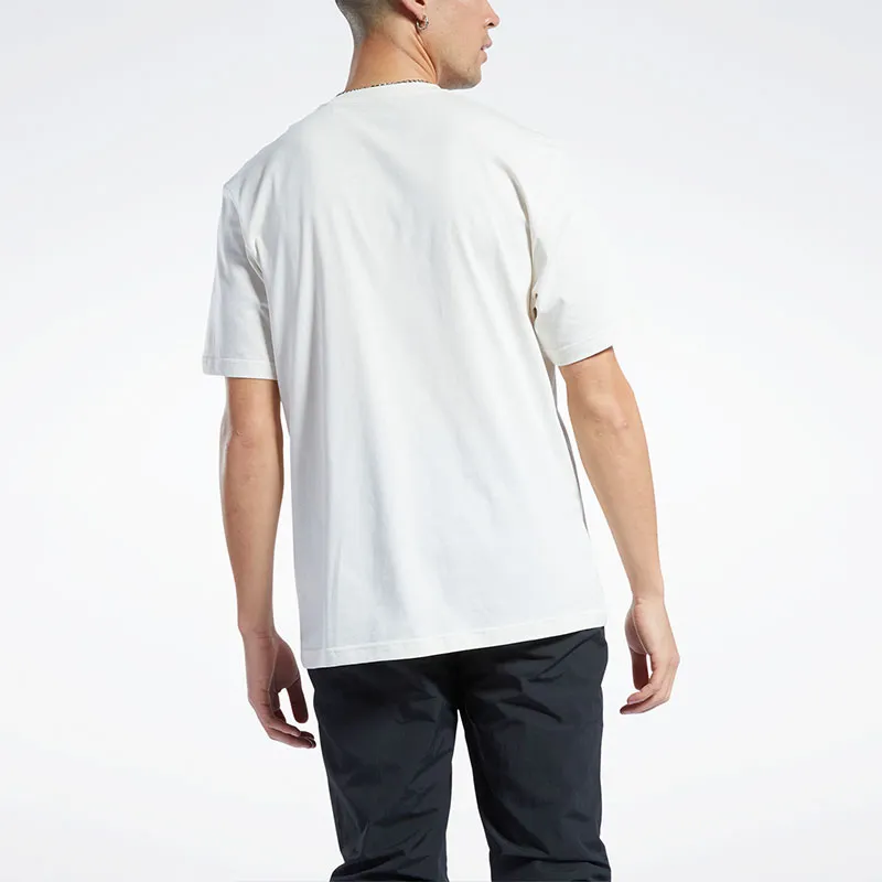 Reebok GS SPECTATOR SPORT HOOP T-Shirt Men's White-3