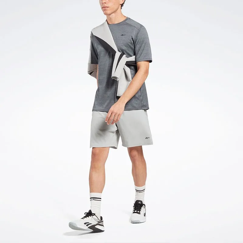 Reebok Mlange Athlete T-Shirt Men's Dark Gray-1