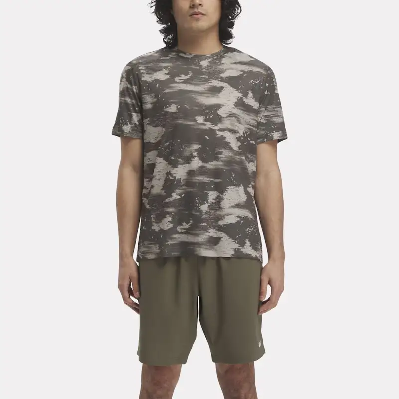 Reebok Training Camo T-Shirt Men's Army Green-3