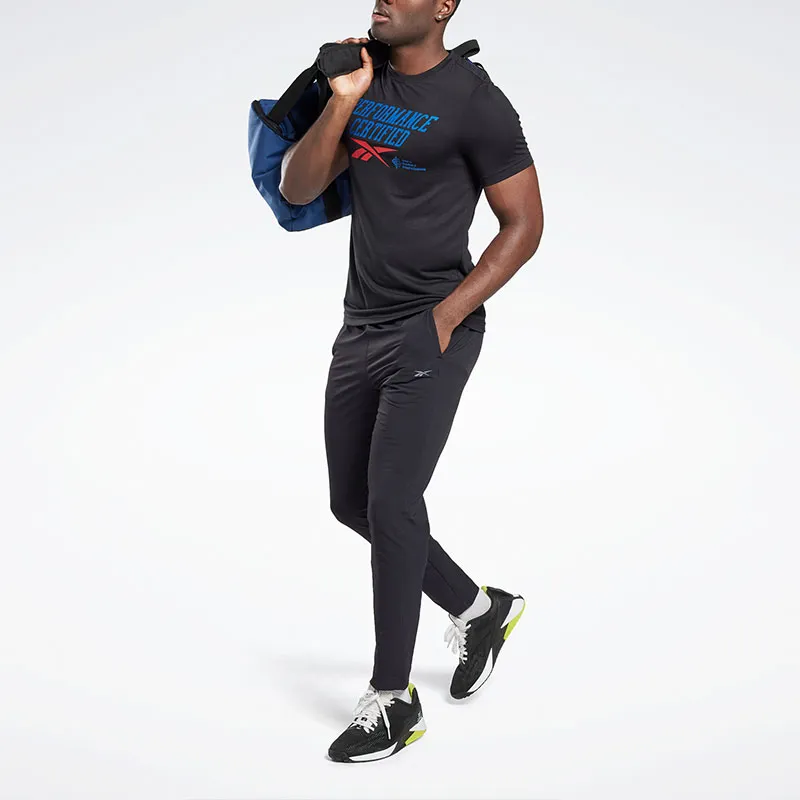 Reebok GS TRAINING STATEMENT T T-Shirt Men's Black-1