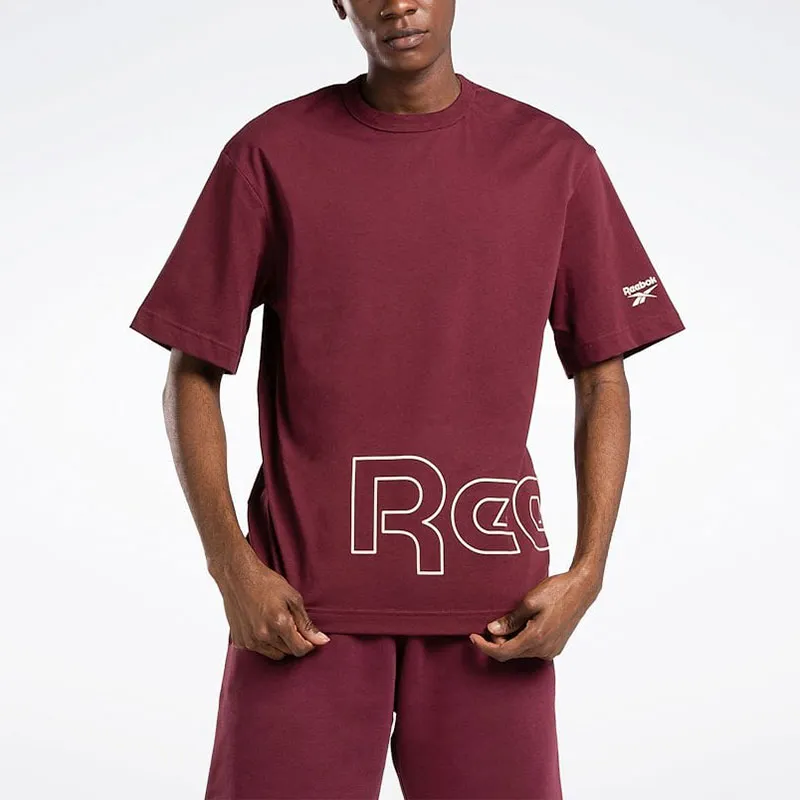 Reebok Identity Graphic Logo T-Shirt Men's Red-2