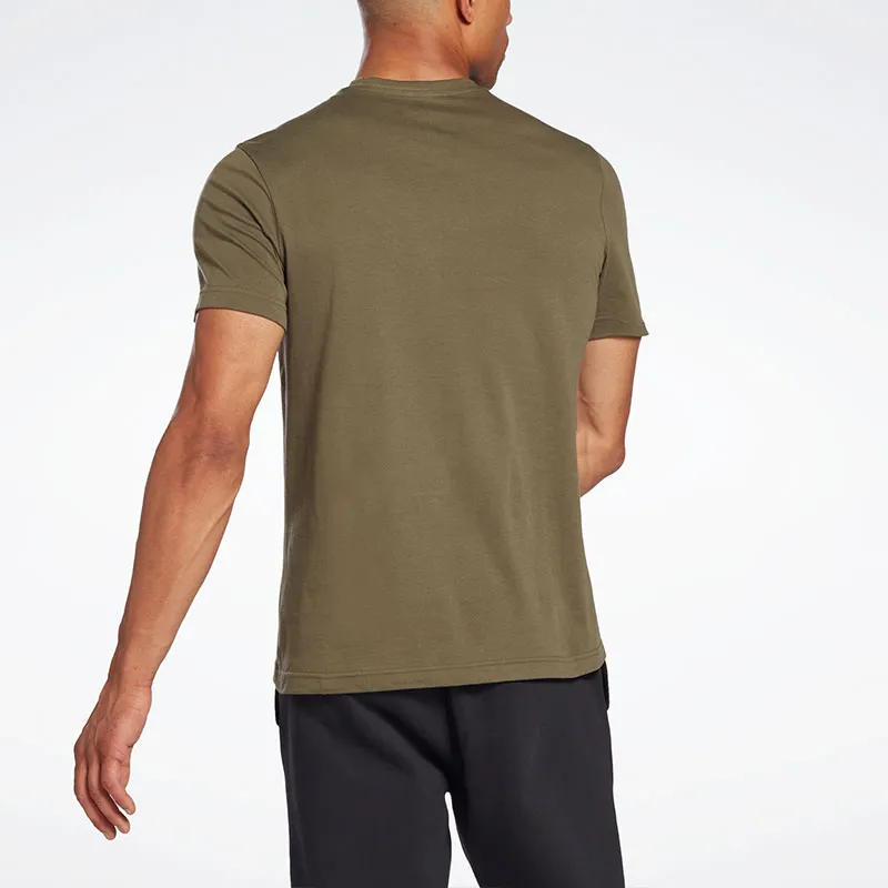 Reebok REEBOK ID CAMO T-Shirt Men's Army Green-2